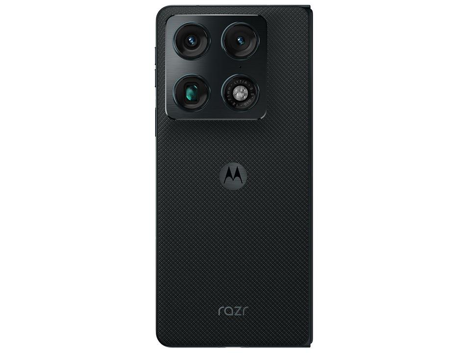 Smartphone Motorola Razr Fold 1TB 5G 16GB RAM + 16GB RAM Boost Inteligente Preto Tela 6,6" e 8,1" Câm. Tripla Selfie de 20MP e 32MP - 4
