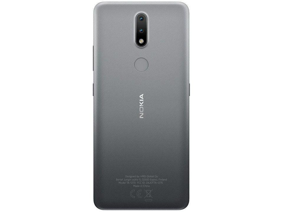 Smartphone Nokia 2.4 64GB Cinza 4G 3GB RAM 6,5” Câm. Dupla + Selfie 5MP com Pacote Offic - 9