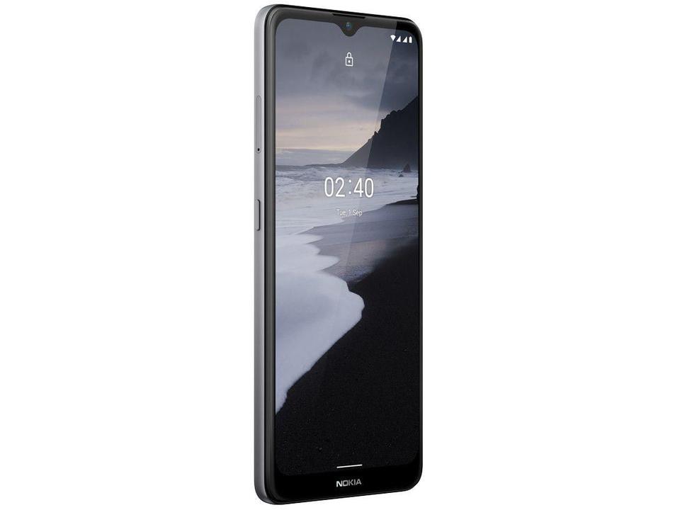 Smartphone Nokia 2.4 64GB Cinza 4G 3GB RAM 6,5” Câm. Dupla + Selfie 5MP com Pacote Office - 5
