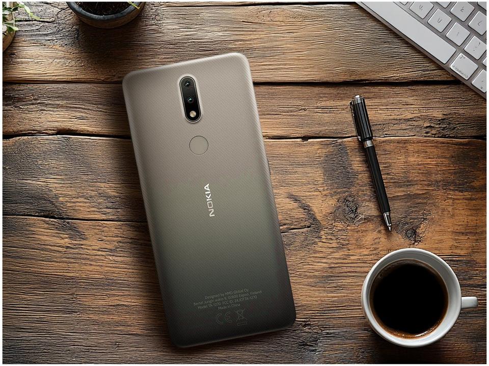Smartphone Nokia 2.4 64GB Cinza 4G Octa-Core 3GB RAM Tela 6,5” Câm. Dupla + Selfie 5M - 4