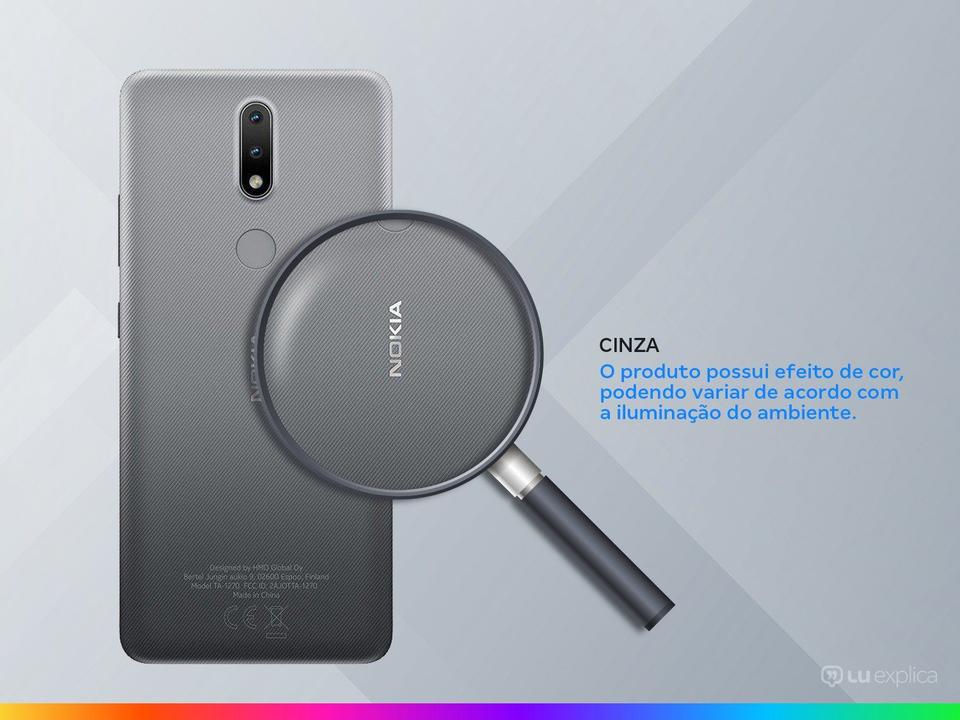 Smartphone Nokia 2.4 64GB Cinza 4G Octa-Core 3GB RAM Tela 6,5” Câm. Dupla + Selfie 5M - 2