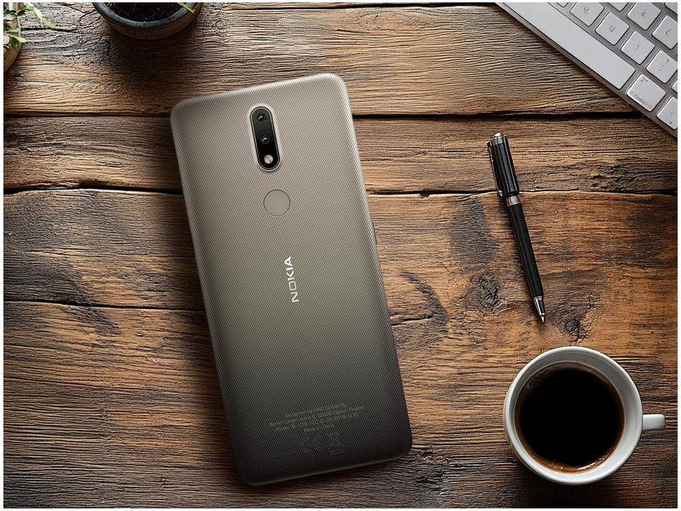 Smartphone Nokia 2.4 64GB Cinza 4G Octa-Core 3GB RAM Tela 6,5” Câm. Dupla + Selfie 5MP - 4