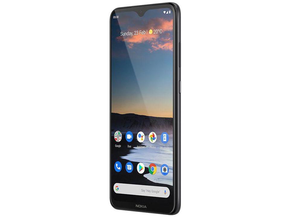 Smartphone Nokia 5.3 128GB Preto 4G Octa-Core 4GB RAM 6,55” Câm. Quádrupla + Selfie 8MP - 6