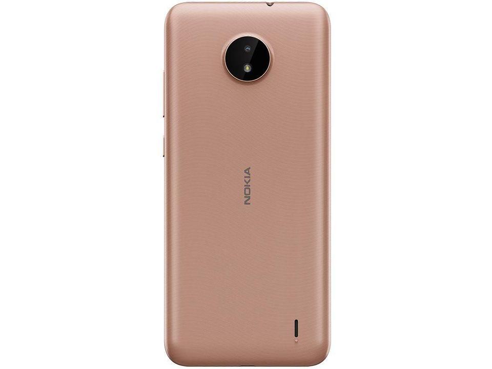 Smartphone Nokia C20 32GB Dourado 4G Octa-Core 2GB RAM Tela 6,5” Câm. 5MP + Câm. Selfie 5MP - 8