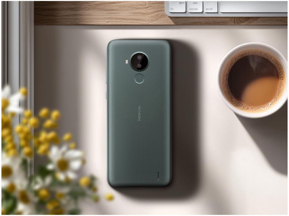 Smartphone Nokia C30 64GB Verde 4G Octa-Core 2GB RAM 6,82” Câm. Dupla + Selfie 5MP Dual Chi - 4