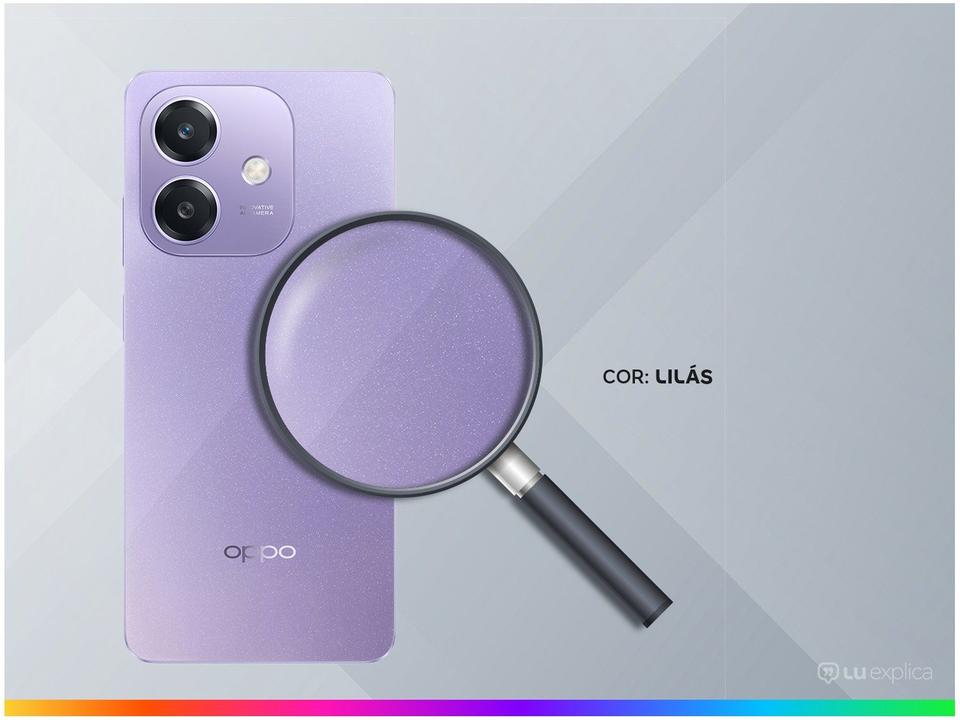 Smartphone OPPO A40 256GB Lilás 4GB RAM 6,7" Câm. 50MP + Selfie 5MP - 2
