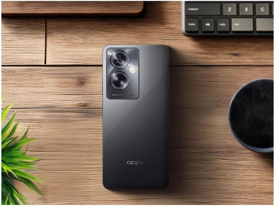 Smartphone OPPO A79 256GB Preto 5G 8GB + 8GB (RAM+) 6,72" Câm. 50MP + Selfie 8MP Dual Chip - 4