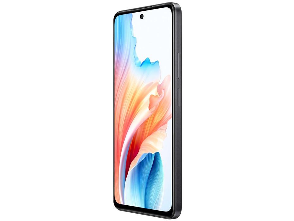Smartphone OPPO A79 256GB Preto 5G 8GB + 8GB (RAM+) 6,72" Câm. 50MP + Selfie 8MP Dual Chip - 5