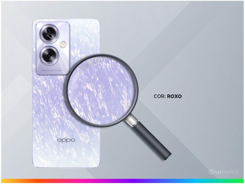 Smartphone OPPO A79 256GB Roxo 5G 8GB + 8GB (RAM+) 6,72" Câm. 50MP + Selfie 8MP Dual Chip - 2
