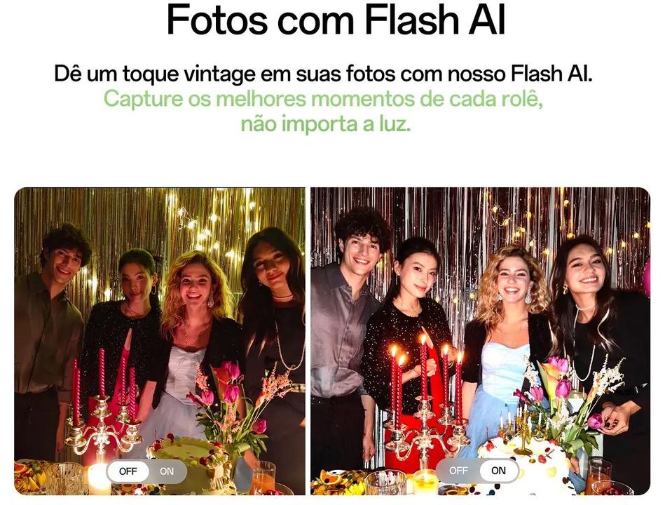 Smartphone OPPO Reno14 512GB 5G 12GB RAM Verde Luminoso 6,59" Câm. Tripla + Selfie 50MP - 5