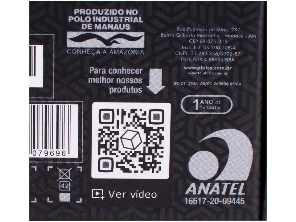 Smartphone Philco Hit P12 128GB Dark Blue 4G 4GB RAM Tela 6,52” Câm. Quádrupla + Selfie 8M - 18