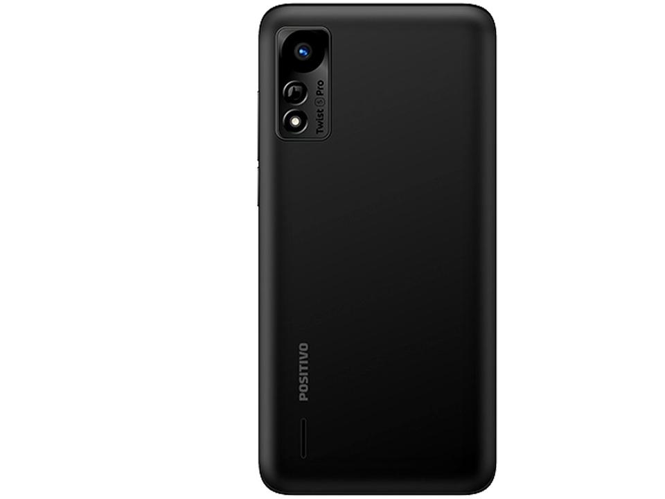 Smartphone Positivo S640 Twist 5 Pro 64GB Preto 4G 2GB RAM 6,26" Câm. 8MP + Selfie 8MP Dual Chip - 3