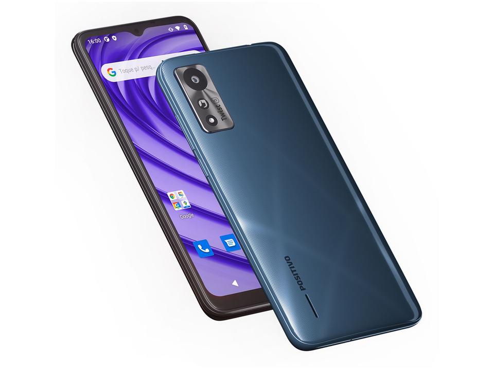 Smartphone Positivo Twist 5 64GB Azul 3G Unisoc 2GB RAM 6,26" Câm. 8MP + Selfie 8MP Dual Chip - 10