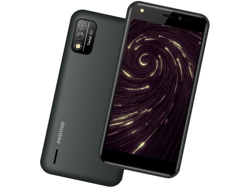 Smartphone Positivo Twist S509 32GB Cinza 4G Octa-Core 1GB RAM Tela 5” Câm. 8MP + Selfie 5M - 6