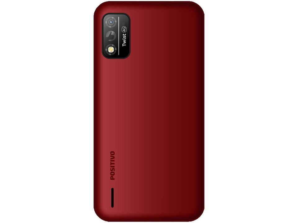 Smartphone Positivo Twist S509 32GB Vermelho 4G Octa-Core 1GB RAM Tela 5” Câm. 8MP + Selfie 5M - 7