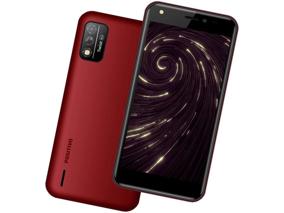 Smartphone Positivo Twist S509 32GB Vermelho 4G Octa-Core 1GB RAM Tela 5” Câm. 8MP + Selfie 5M - 11