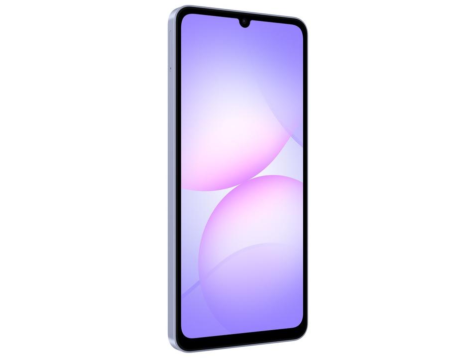 Smartphone Samsung A07 128GB Violeta 4GB RAM Tela 6,7" Câm. Dupla + Selfie 8MP - 15