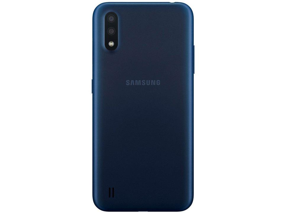 Smartphone Samsung Galaxy A01 32GB Azul 4GB - Octa-Core - 7