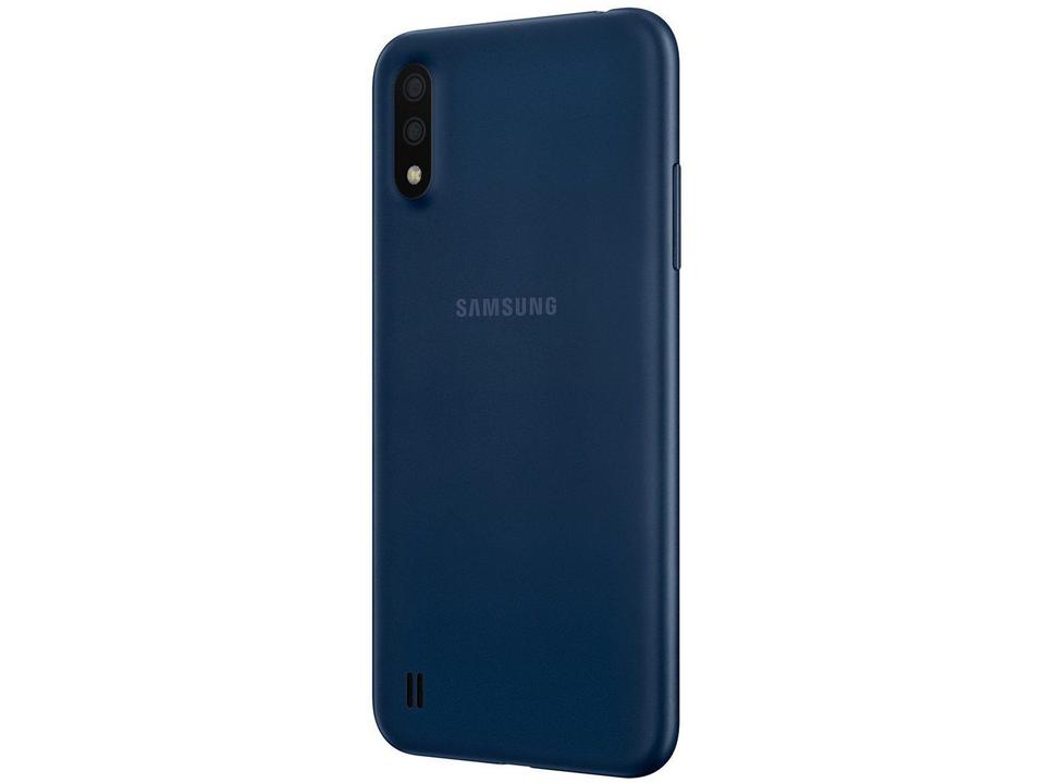 Smartphone Samsung Galaxy A01 32GB Azul 4GB - Octa-Core - 6