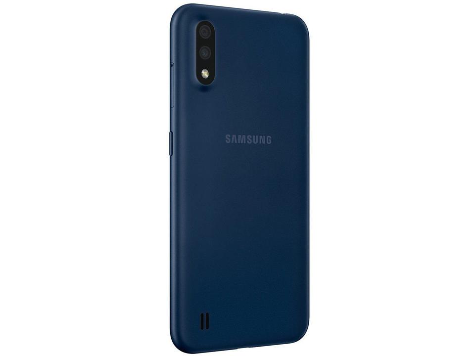 Smartphone Samsung Galaxy A01 32GB Azul 4GB - Octa-Core - 8