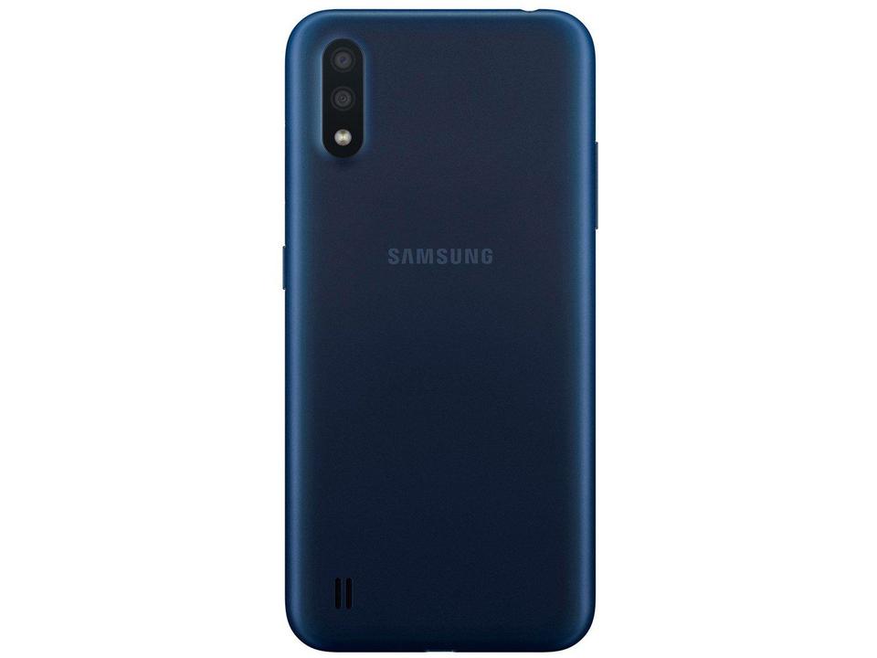 Smartphone Samsung Galaxy A01 32GB Azul Octa-Core - 2GB RAM Tela 5,7” Câm. Dupla + Câm. Selfie 5M - 7