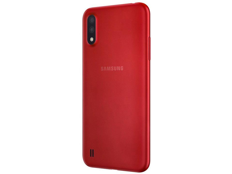 Smartphone Samsung Galaxy A01 32GB Vermelho 4GB - 6