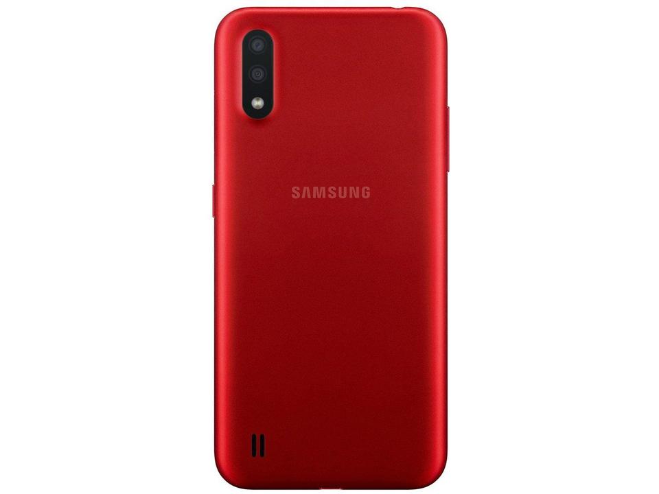 Smartphone Samsung Galaxy A01 32GB Vermelho 4GB - 7