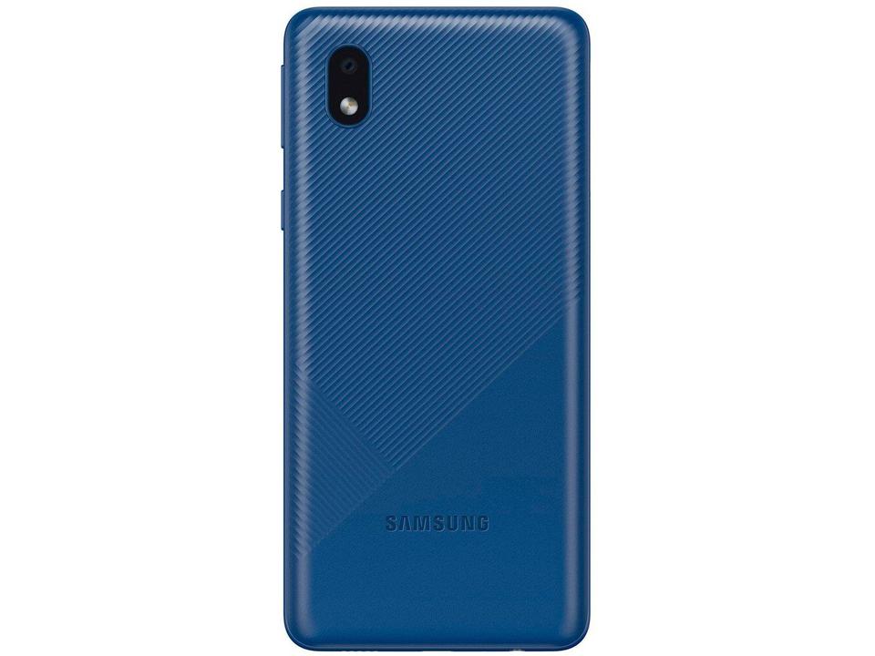 Smartphone Samsung Galaxy A01 Core 32GB Azul 4GB Octa-Core 2GB RAM Tela 5,3” Câm. 8MP + Selfie 5M - 7