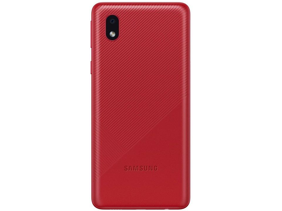 Smartphone Samsung Galaxy A01 Core 32GB Vermelho - 4G Quad-Core 2GB RAM 5,3” Câm. 8MP + Selfie 5M - 7
