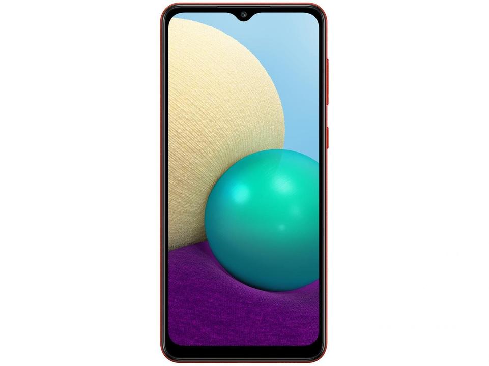 Smartphone Samsung Galaxy A02 32GB Vermelho 4G Quad-Core 2GB RAM 6,5” Câm. Dupla + Selfie 5M - 5