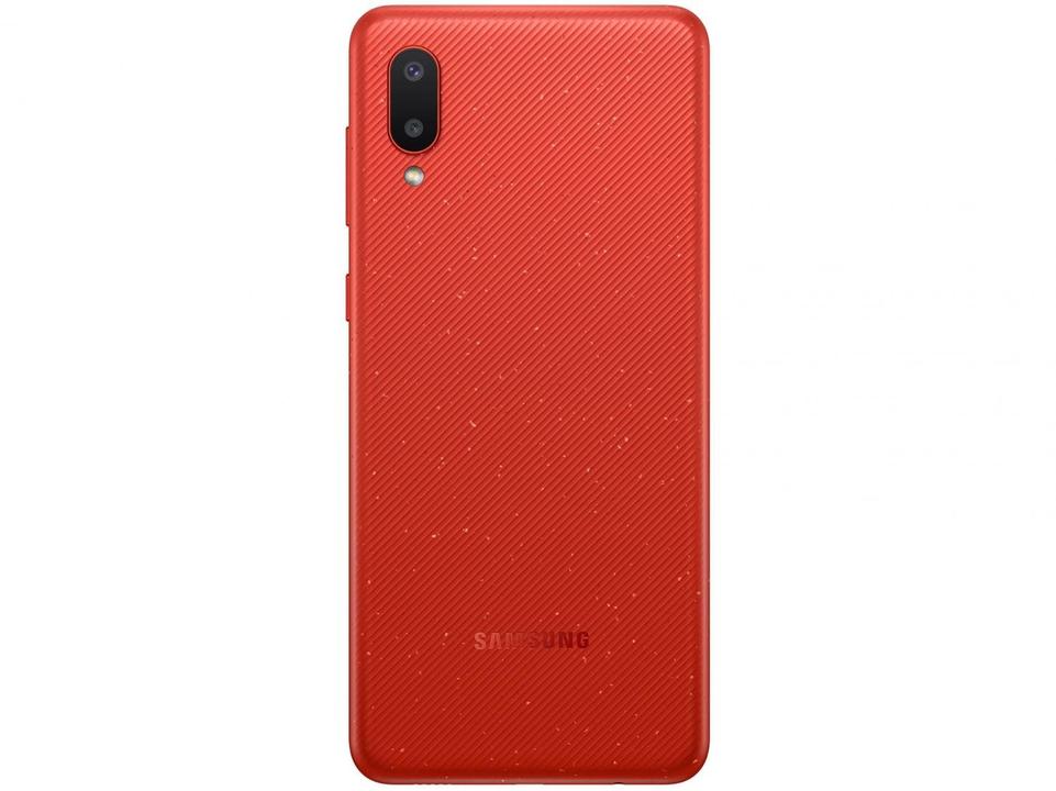 Smartphone Samsung Galaxy A02 32GB Vermelho 4G Quad-Core 2GB RAM 6,5” Câm. Dupla + Selfie 5M - 9