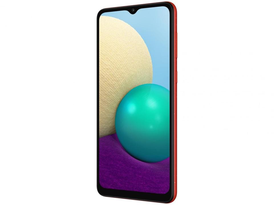 Smartphone Samsung Galaxy A02 32GB Vermelho 4G Quad-Core 2GB RAM 6,5” Câm. Dupla + Selfie 5M - 4