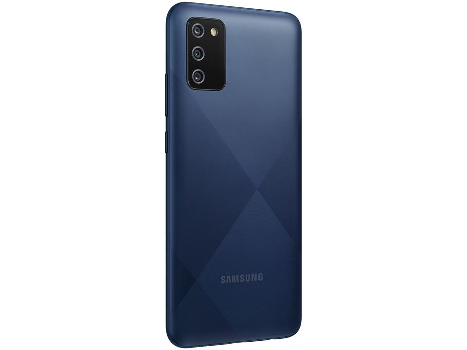 Smartphone Samsung Galaxy A02s 32GB Azul 3GB RAM 6,5" Câm. Tripla + Selfie 5MP Dual Chip - 9