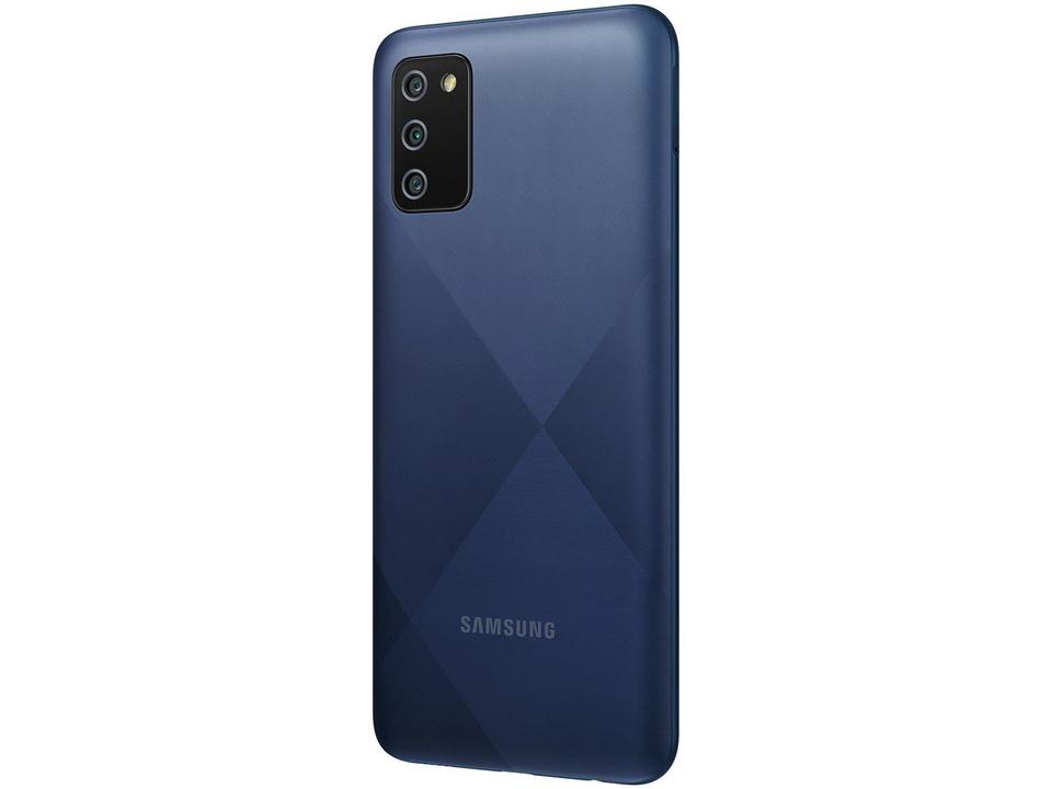 Smartphone Samsung Galaxy A02s 32GB Azul 3GB RAM 6,5" Câm. Tripla + Selfie 5MP Dual Chip - 7