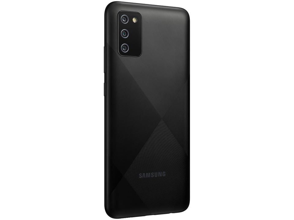 Smartphone Samsung Galaxy A02s 32GB Preto 4G - Octa-Core 3GB RAM 6,5” Câm. Tripla + Selfie 5M - 9