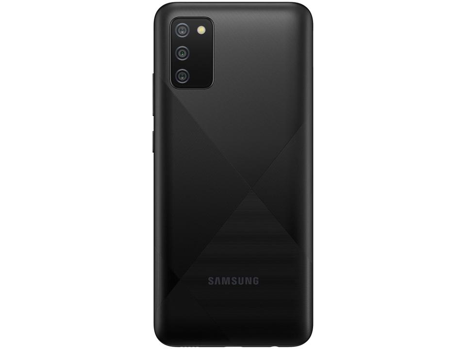 Smartphone Samsung Galaxy A02s 32GB Preto 4G - Octa-Core 3GB RAM 6,5” Câm. Tripla + Selfie 5MP - 8