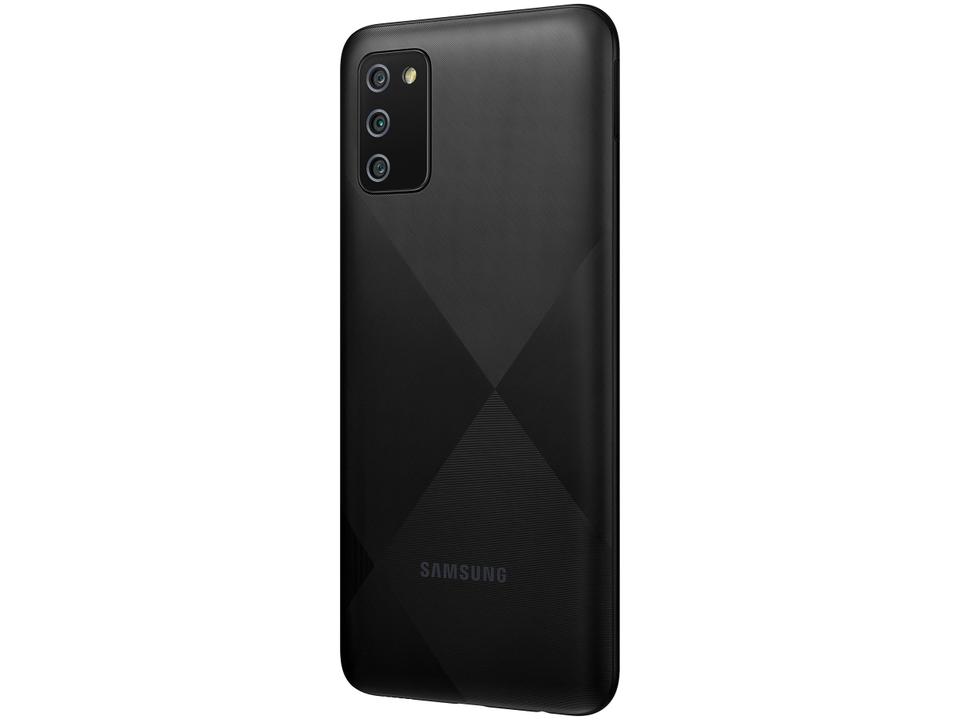 Smartphone Samsung Galaxy A02s 32GB Preto 4G - Octa-Core 3GB RAM 6,5” Câm. Tripla + Selfie 5MP - 7
