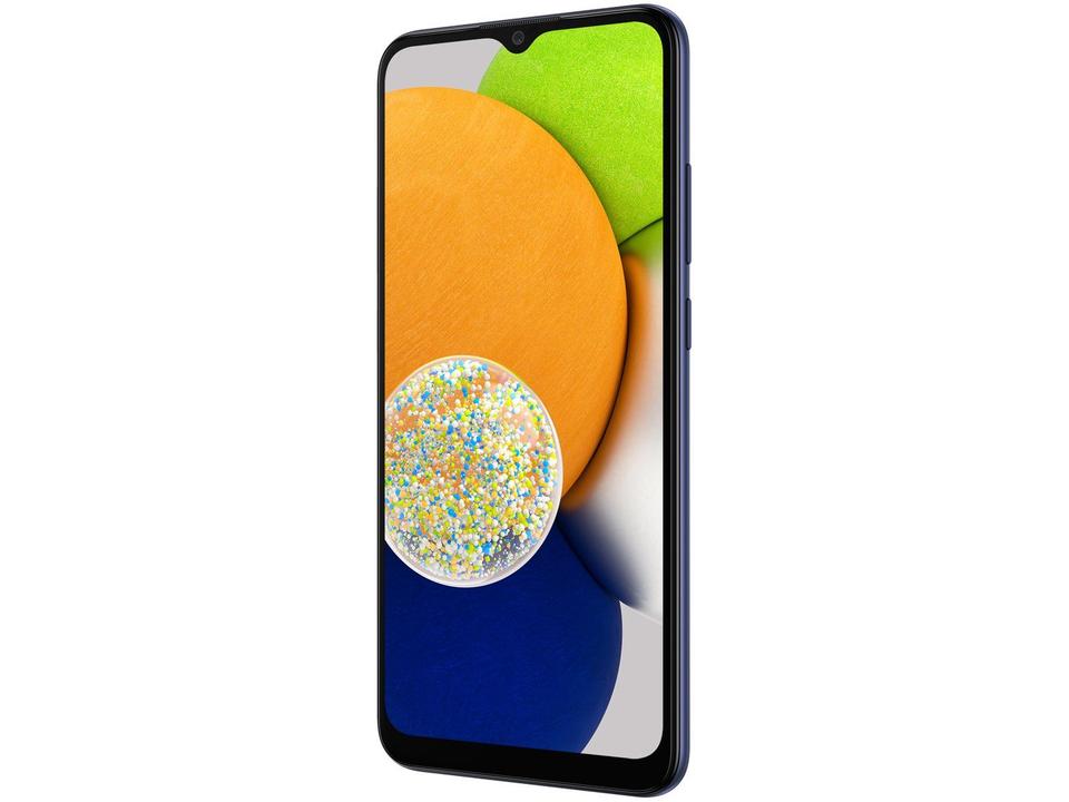 Smartphone Samsung Galaxy A03 64GB Azul 4G Octa-Core 4GB RAM Tela 6,5” Câm. Dupla + Sefie 5M - 4