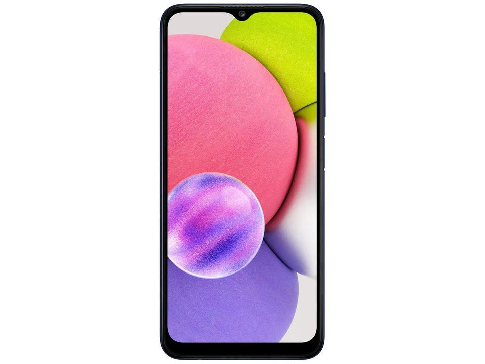 Smartphone Samsung Galaxy A03s 64GB Azul 4GB RAM 6,5" Câm. Tripla + Selfie 5MP Dual Chip - 6