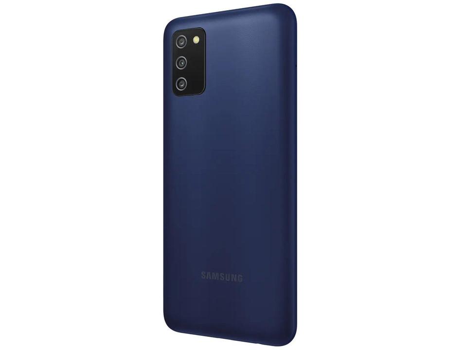 Smartphone Samsung Galaxy A03s 64GB Azul 4GB RAM 6,5" Câm. Tripla + Selfie 5MP Dual Chip - 9