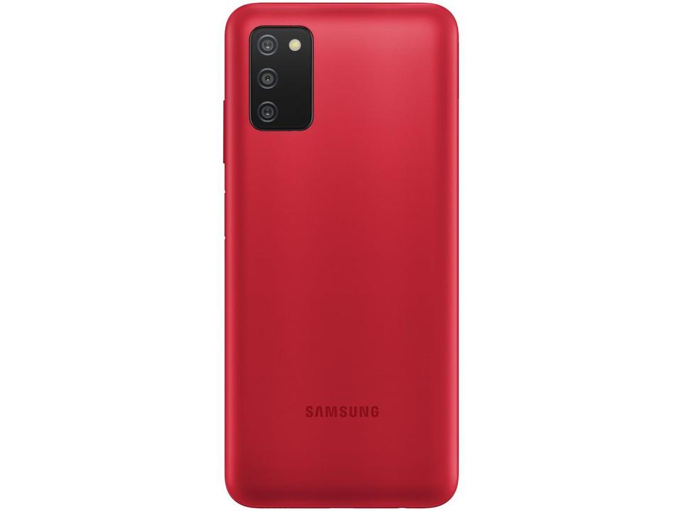 Smartphone Samsung Galaxy A03s 64GB Vermelho 4G 4GB RAM Tela 6,5” Câm. Tripla + Selfie 5M - 9