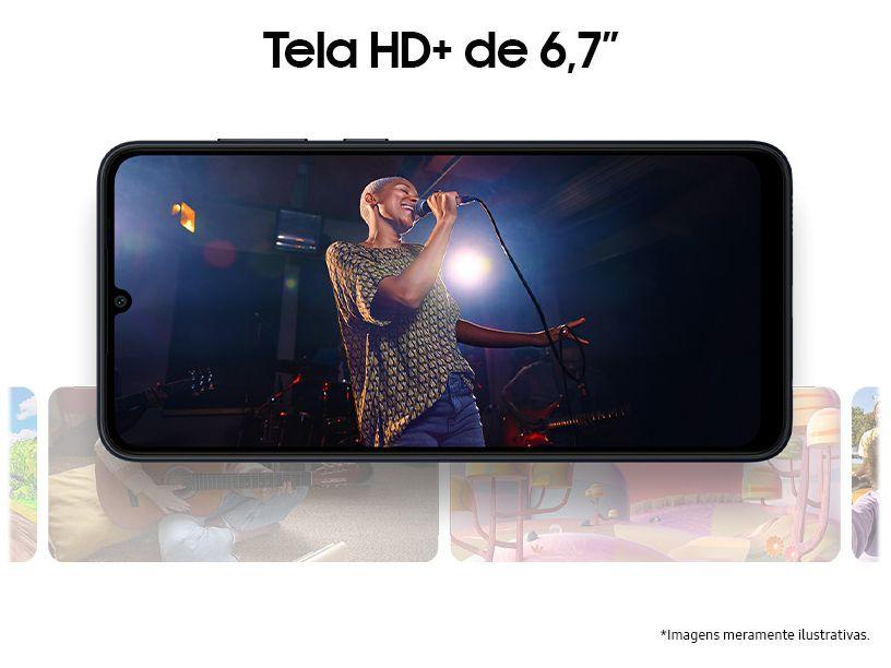 Smartphone Samsung Galaxy A05 128GB Preto 4G Octa-Core 4GB RAM 6,7” Câm. Dupla + Selfie 8MP - 11
