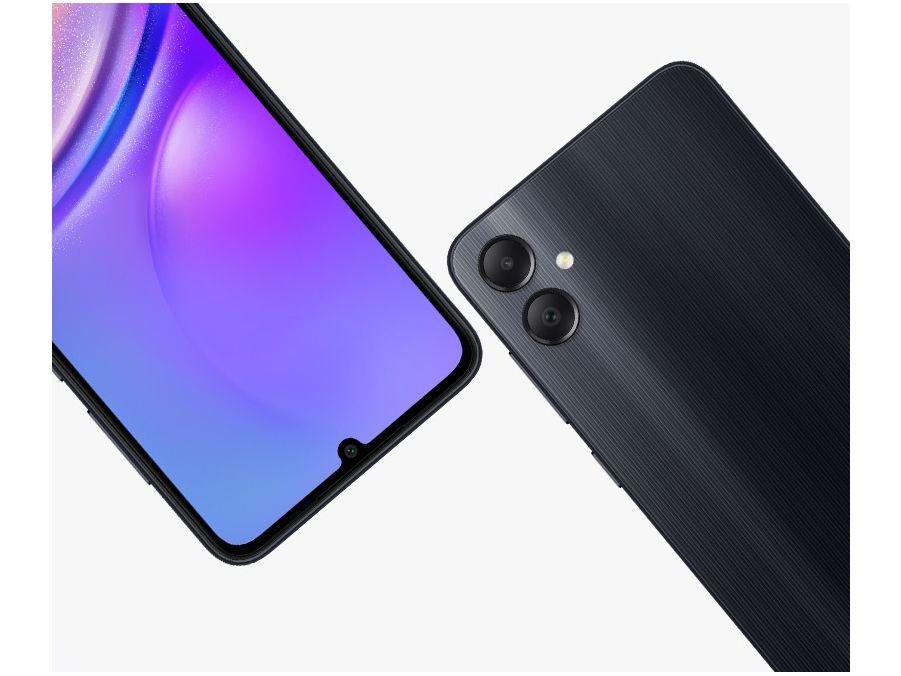 Smartphone Samsung Galaxy A05 128GB Preto 4G Octa-Core 4GB RAM 6,7” Câm. Dupla + Selfie 8MP - 12