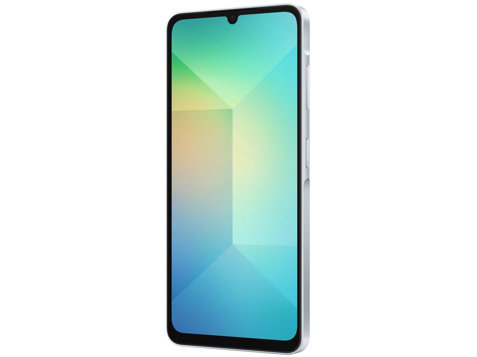 Smartphone Samsung Galaxy A06 128GB 4GB RAM Branco 6,7" Câm. Dupla + Selfie 8MP - 17