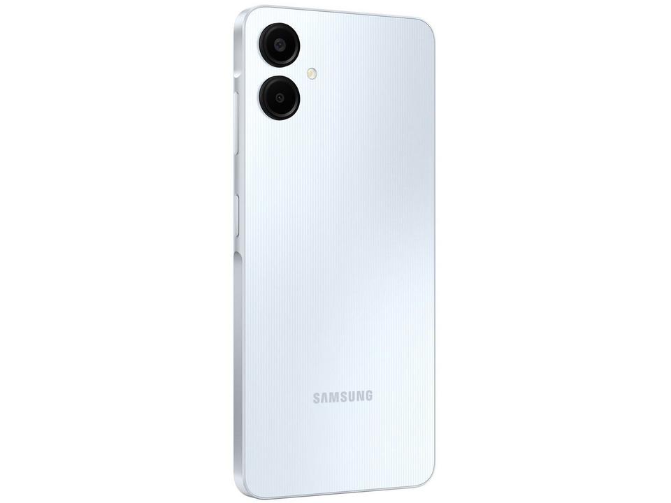 Smartphone Samsung Galaxy A06 128GB 4GB RAM Branco 6,7" Câm. Dupla + Selfie 8MP - 13