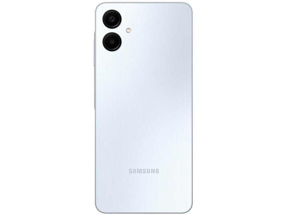 Smartphone Samsung Galaxy A06 128GB 4GB RAM Branco 6,7" Câm. Dupla + Selfie 8MP - 15