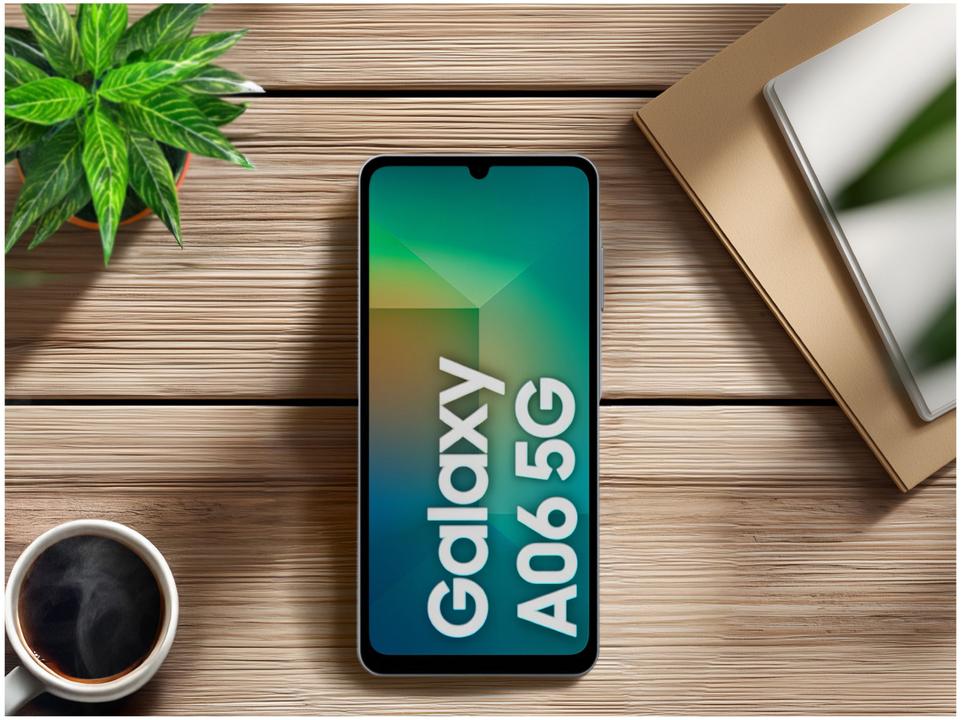 Smartphone Samsung Galaxy A06 5G 128GB 4GB RAM Cinza Câm. 50MP + Selfie 8MP - 13