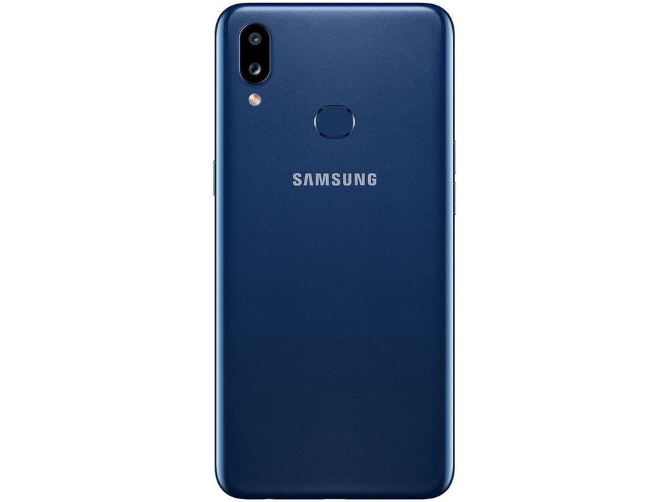 Smartphone Samsung Galaxy A10s 32GB Azul 4G 2GB RAM 6,2” Câm. Dupla + Selfie 8M - 7