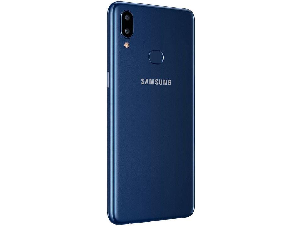 Smartphone Samsung Galaxy A10s 32GB Azul 4G 2GB RAM 6,2” Câm. Dupla + Selfie 8M - 8