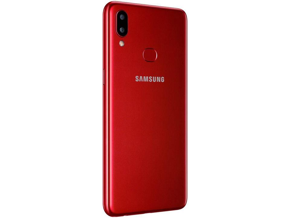 Smartphone Samsung Galaxy A10s 32GB Vermelho 4G 2GB RAM 6,2” Câm. Dupla + Selfie 8MP - 8